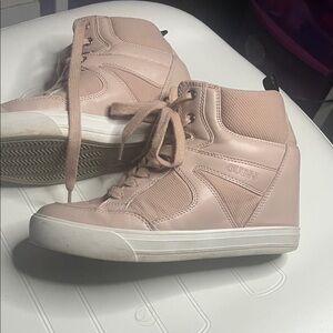 GUESS Women's Blush High-Top Sneakers